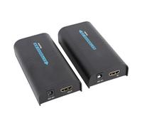 Xiuganpo HD Multimedia Video Extender, Lip Sync HD Extender Kit Multi-Channel -SoundFormat LAN -Band Largeur 100 Mbit/S pour Le Cinéma Domestique (Prise UE)