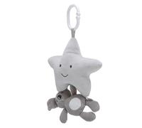 Xiuganpo Hochet Suspendu en Peluche Douce, Animal de Dessin animé, Jouet Polyvalent pour Siège de Voiture pour bébé, Jouet pour Divers Paramètres