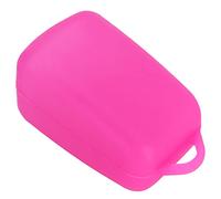 Xiuganpo Housse de Protection pour Tête de Brosse à Dents en Silicone, pour une Brosse à Dents Saine, en Camping, Durable et Portable, pour Voyager à la Maison (Rose rouge)