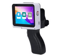 Xiuganpo Imprimante à Jet d'encre à Main, Imprimante Portable de 12,7 Mm avec Cartouche à Encre Séchée Rapide et écran Tactile pour Le Code-Barres QRCODE Numéro de Lot