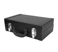 Xiuganpo IN-125 étui pour Clarinette élégant étui Rigide étanche Accessoires pour Instruments de Musique pour Clarinette Joueur Faux Cuir Noir