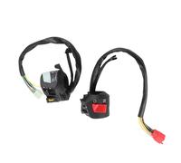 Xiuganpo Interrupteur de Commande de Guidon de Moto de 7/8 Pouces, Interrupteur de Klaxon de Clignotant étanche adapté pour adapté pour pour les Pilotes