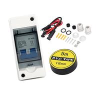 Xiuganpo Interrupteur de Déconnexion CC Fiable 63 A 1 000 V IP65 étanche pour Système Photovoltaïque à Panneaux Solaires, Installation Rapide, Applicable au Réseau Solaire Hors Réseau, Matériau PA66