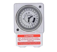 Xiuganpo Interrupteur de Synchronisation, Cycle de 24 Heures à Faible Consommation d'énergie Imperméable Contrôle Précis AC220V Timer Industriel pour la Résidence à Domicile