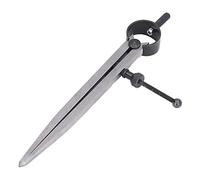 Xiuganpo Jauge de Marquage à Ressort à Jambe Plate en Acier au Carbone Durable pour Séparateurs de Travail du Bois et Guide à Queue D'aronde, avec Vis de Réglage pour Cercle de Charpentier sur