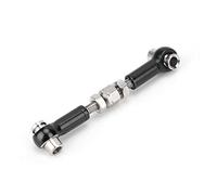 Xiuganpo Jeu de Biellettes de Direction Réglables, 6 Pièces, pour Accessoires de Voiture RC, Alliage D'aluminium Durable de 47mm pour Buggy HSP ZD Racing 1/10 (Black)