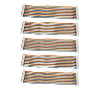 Xiuganpo Jeu de Câbles GPIO, 5 Pièces, pour Ligne de Fil Femelle à Femelle, Accessoires Informatiques, Paquet de 20cm (mère à mère)