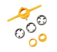 Xiuganpo Jeu de Filières PVC NPT 1/2 3/4 1 Pouce, Corps en Alliage et