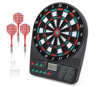 Xiuganpo Jeu de Fléchettes électronique à Notation Automatique avec écran LCD Clair pour Une Pratique de Fléchettes Sûre et Simple ((Cible électronique))