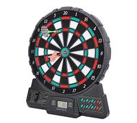 Xiuganpo Jeu de Fléchettes électronique avec Notation Automatique, Rappel de Musique et de Son pour Le Divertissement au Bureau à Domicile Écran LCD - 1 à 8 Joueurs, 159 Jeux Adaptés Les âges