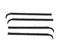 Xiuganpo Joint de Garniture de Fenêtre en Feutre, Silencieux et étanche, adapté à pour, 4 Pièces de Remplacement de Coupe-froid pour Carrosserie Ancienne, adapté au Nettoyage de Vitres Avant de