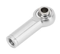 Xiuganpo Joint d'extrémité de Biellette de Direction Robuste en Alliage D'aluminium pour Voiture Modèle 1/10 RC, 10 Pièces pour Les Amateurs de RC (Silver)