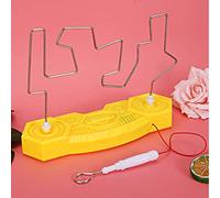 Xiuganpo Jouet de Choc électrique de Collision, Jeu de Labyrinthe Tactile électrique, Stimulation du Cerveau pour l'école (D126-1 Avancé)