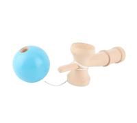 Xiuganpo Jouet Kendama en Bois, Améliore la Coordination œil-Main et Les Réflexes Kendama Portable avec Ficelle, en Bois de Hêtre pour Les âges, Jeu de Groupe Amusant en Intérieur et en Extérieur