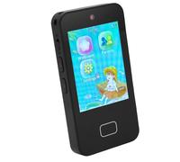 Xiuganpo Jouet pour Enfants Smart Phone, Toddler Jouer au Téléphone de Longue Durée de Vie de Batterie de la Batterie pour Les Enfants de 3 à 10 Ans (Black)