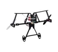 Xiuganpo Kit D Alimentation Rechargeable pour Avion en Papier, Ensemble | Avion en Papier motorisé, Kit STEM, Module Léger 90 MAh, Pliable, Aile Réglable