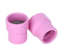 Xiuganpo Kit de 2 Coupelles de Soudage en Céramique, Buse de 2,4 Mm D'épaisseur, Accessoires de Torche Faciles à Installer pour Toutes les Séries WP 9/20/25