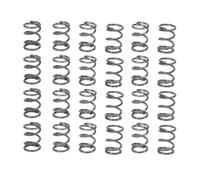 Xiuganpo Kit de Ressort de Joystick pour Mini Excavatrice, 24 Pièces en | Tension du Levier de Commande, Résistance à la Corrosion de L Acier, Utilisation sur Site, Compatible avec AGT Miva CFG et