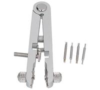 Xiuganpo Kit de Retrait de Pinces à Ressort de Montre en Alliage D'aluminium, Kit D'outils Pratique pour une Réparation Simple de Montre, Facile à Ranger et à Utiliser Quotidiennement pour les (WHITE)