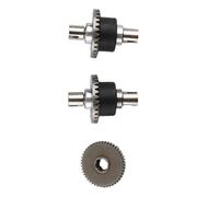 Xiuganpo Kit D'Engrenages de Moteur de Voiture RC avec Engrenages 30T 46T | Jeu de pignons en métal poudré et en acier, engrenage principal en nylon, ensemble d\'entraînement différentiel, pour