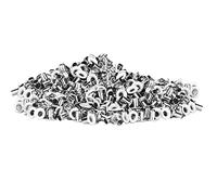 Xiuganpo Kit D'œillets en Laiton de Haute qualité, 500 Pièces, pour Bricolage, Artisanat, Mode et Accessoires (WHITE)