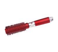 Xiuganpo La Brosse à Cheveux à Tambour Rond Réduit le Style, Brosse à Rouleau pour un Séchage Rapide, Adaptée aux Cheveux Bouclés (rouge)