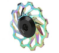 Xiuganpo La Roue à Roulement en Céramique Tourne en Douceur pour Un Enroulement Stable, Rouleau de Guidage de Poulie Arrière en Alliage D'aluminium usiné CNC - Compatible avec Les Systèmes de