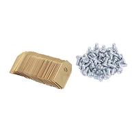 Xiuganpo Lame de Tonte de Jardin en Acier Inoxydable doré pour, 45 Pièces Lames de Tondeuse Robot Efficaces pour Tondeuse Robot de Jardin