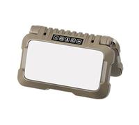 Xiuganpo Lampe de Camping LED 4800 MAh, Lampe de Tente Pliable avec Double éclairage Latéral, étanche IPX4, 5 Modes et Gradation Continue, Lampe LED à Charge Rapide de Type C (Câble Y07+USB (sans