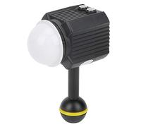 Xiuganpo Lampe de Plongée, Lampe Vidéo Sous-marine LED étanche 2000 Lm avec Lumière Blanche 7 500 K et Lumière Rouge Bleue, pour la Photographie Sous-marine de Plongée