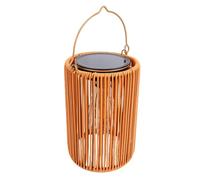 Xiuganpo Lanterne Solaire, Lumière Extérieure Portative de LED avec la Durée de Vie de la Batterie IP44 Imperméable de 12H, Poignée Intégrée et Arrêt Automatique, pour la Décoration de (Cylindre