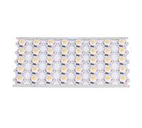 Xiuganpo L'armoire de Phare de Bricolage 1W 12V Allume des Perles D'ampoule de Puce LED avec L'intense luminosité de Plaque en Aluminium (lumière jaune)