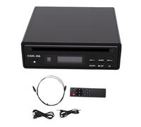 Xiuganpo Lecteur CD avec Bluetooth 5.3 et Extraction WAV USB 4X (Black) | Extraction USB vers Disques FAT32 ou ExFAT, Boîtier ABS, Utilisation Audio en Voiture, Connexion AUX pour écouteurs et Haut