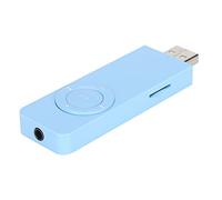 Xiuganpo Lecteur Mp3, avec Une Chaîne Intégrée dans Le Litowo -Batheria Mp3 Charge Music Player Music pour écouter de la Musique à l'extérieur (Blue)