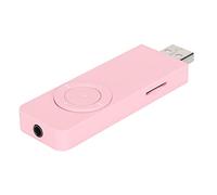 Xiuganpo Lecteur Mp3, avec Une Chaîne Intégrée dans Le Litowo -Batheria Mp3 Charge Music Player Music pour écouter de la Musique à l'extérieur (Rose)