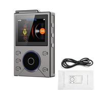 Xiuganpo Lecteur MP3 HiFi sans Perte, Lecteur de Musique Bluetooth 5.2 avec écran TFT 2,4 Pouces Alps Wheel Control Corps en Alliage de Zinc 16 Go de Mémoire Prend en Charge 256 Go étendu pour Un