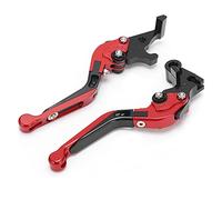 Xiuganpo Leviers de Frein et D'embrayage de Rechange en Alliage D'aluminium CNC de Haute qualité Adaptés pour MT25 MT-03 R25 R3, 2 Pièces avec gravé au Moderne, Faciles à Installer pour les (rouge)