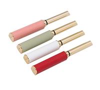 Xiuganpo Lot de 4 Tubes de Rouge à Lèvres Rechargeables, Tubes de Rouge à Lèvres Uniques, Créez Vos Propres Couleurs, Parfaits pour les Cadeaux, Fabriqués en ABS Durable