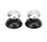 Xiuganpo Lot de 6 Manettes Métalliques de Remplacement, Contrôle amélioré pour les Contrôleurs Edge Pro, pour une Expérience de Jeu Précise (SILVER)