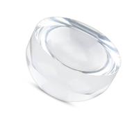 Xiuganpo Loupe Optique Dôme Portable, Loupe de Lecture en Papier, Grossissement 6X pour Personnes âgées à Faible Vision, Aide à la Lecture