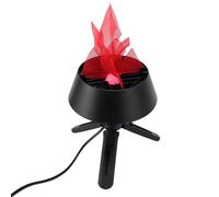 Xiuganpo Lumière à Effet de Flamme à LED 3D, USB Rechargeable Fake Fire Mystical/Fantasy sans Frame Cougies Artificielles à Flamme de, Accessoire de Lampe pour Scène, Clubs de Nuit, Fête de Noël