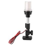 Xiuganpo Lumière D'ancrage LED Marine à luminosité Améliorée, Lumière Arrière Rabattable, étanche IP67, pour Bateaux à Basse, Couverture à 360 Degrés (9 pouces)