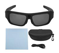 Xiuganpo Lunettes de Soleil Intelligentes pour Enregistrement Vidéo avec | Lentille Polarisée pour la Protection UV, Support de Stockage de 128 Go, Chargement de Type C, Idéal pour les Sports de