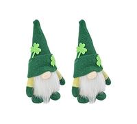 Xiuganpo Lutin de la Saint-Patrick en Peluche, 2 Pièces Décor Vert avec