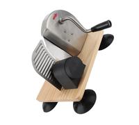 Xiuganpo Machine à Trancher le Pain à Entraînement par Engrenages Efficace, Coupeur D'épaisseur Réglable, Trancheuse Stable avec Poignée Ergonomique pour un Usage Commercial de Pain Fait Maison