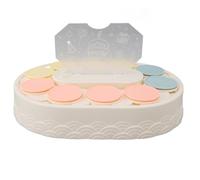 Xiuganpo Machine de Sushi Rotative, Support Compact à écran de Cupcake Rotatif Résistant aux Rayures pour la Fête d'anniversaire