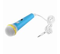 Xiuganpo Machine éducative de Microphone de Jouet Musical pour Enfants pour Les Enfants, Assurance qualité pour la Narration Musicale de Fête - pour Les (Blue)