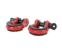 Xiuganpo Manille à Anneau en D avec Finition en Poudre de 3/4 Pouces avec Une capacité de Poids élevée, Protection Contre Les Pare-Chocs, Attelage de Remorque pour la durabilité, en Acier au Carbone