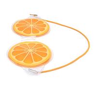 Xiuganpo Masque de Sommeil Anti-Lumière avec Motif Fruit, Compresse (Lemon)