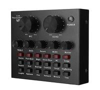 Xiuganpo Mélangeur Audio D'Enregistrement et de Diffusion de karaoké, 112 Types de Son électrique, Carte Son Externe pour Vidéosurveillance, Enregistrement, Carte de Diffusion pour